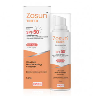 Zosun Tinted Sunscreen Lotion SPF50